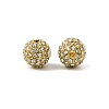 Alloy Rhinestone Beads RB-A034-12mm-A01G-3