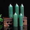 Point Tower Natural Green Aventurine Healing Stone Wands PW-WG33646-01-3