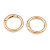 Zinc Alloy Spring Gate Rings AL-CBAC079-07LG-2
