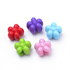 Opaque Acrylic European Beads X-SACR-Q190-26-1