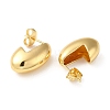 Rack Plating Brass Teardrop Stud Earrings for Women EJEW-Z019-11G-2