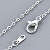Brass Cable Chain Necklace SW028-S-A-3