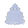 DIY Food Grade Silicone Christmas Theme Photo Frame Pendant Molds XMAS-PW0001-051B-2