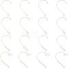 Unicraftale 48Pcs 8 Style 316 Stainless Steel Ear Cuff Findings STAS-UN0038-18-1