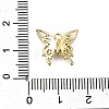 Brass Micro Pave Cubic Zirconia Charms KK-Q048-04G-3