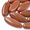 Synthetic Goldstone Beads Strands G-B078-E14-01B-4
