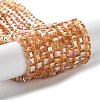 Electroplate Glass Bead Strands X-EGLA-J028-4x4mm-AB18-5