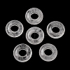 Natural Quartz Crystal European Beads G-C134-01G-1
