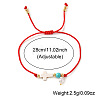 Adjustable Glass Charm Bracelets DL3128-4