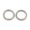 201 Stainless Steel Closed Jump Rings STAS-D301-17P-02-1