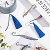 10Pcs 5 Style Alloy Bookmark Findings FIND-SC0003-50-5