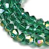 Transparent Electroplate Glass Beads Strands LS-GLAA-F029-2mm-A10-3