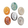 Oval Natural Druzy Geode Agate Ornament G-F833-U01-02-1