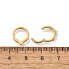 304 Stainless Steel V Shaped Hoop Nose Rings AJEW-D306-07G-2