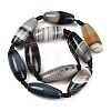 Natural Agate Beads Strands G-NH0052-A01-3