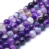 Natural Agate Beads G-J371-13-10mm-1