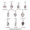 Tibetan Style Alloy Pendants TIBEP-CJ0001-13-2