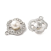 Alloy with Rhinestone Pendants FIND-B032-18P-2