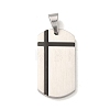 304 Stainless Steel Pendants STAS-C105-06EBP-1