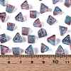 Picasso Transparent Glass Beads SEED-Q039-02J-4