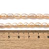 Natural Cultured Freshwater Pearl Beads Strands PEAR-I007-01P-02-5