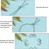 DIY Stainless Steel Slider Bracelets Making Kits DIY-UN0001-91-4