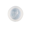 DIY Human Face Shape Sun Moon Eclipse Candle Silicone Molds PW-WG76860-01-4