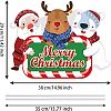 Plastic Yard Signs Display Decorations DIY-WH0248-017-3