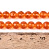 Transparent Glass Beads Strands GLAA-Q107-02A-04-4