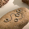 304 Stainless Steel Double Hoop Earrings for Women XJ9052-2-1