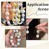 120Pcs 12 Colors Opaque Acrylic Beads MACR-PA0001-69-5