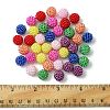 40Pcs 8 Colors Imitation Pearl Acrylic Beads OACR-FS0001-48-5