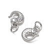SHEGRACE Fish 304 Stainless Steel S-Hook Clasps SA-CBAF1D5-24P-2