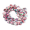 Spray Painted Synthetic Turquoise Beads Strands G-N352-28A-04-2