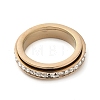 Ion Plating(IP) 304 Stainless Steel Rings RJEW-K268-05RG-2