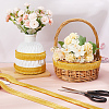 12.5M Polyester Lace Trim Ribbon OCOR-HY0001-44C-3