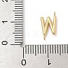 304 Stainless Steel Letter Connector Charms STAS-M108-01G-23-3