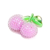 AB Color Alloy & Resin Beaded Pendants RE-CBA4A70-02D-2