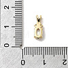 Synthetic Opal Flat Round Oval Charms KK-H089-05B-01-3