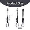 Polyester Cord Ropes Pendant Decorations HJEW-TADJ0022-02A-2