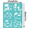 Self-Adhesive Silk Screen Printing Stencil DIY-WH0338-065-2