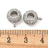 Brass Micro Pave Cubic Zirconia Pendants KK-U050-09P-2