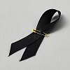 Awareness Ribbon Nylon Lapel Pin Backs for Backpack Clothes JEWB-WH0021-175B-2