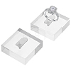 Acrylic Jewelry Single Ring Display Stands ODIS-WH0099-246-1