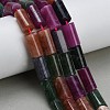 Dyed Natural Malaysia Jade Beads Strands G-C285-B01-01C-1