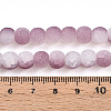 Crackle Glass Beads Strands GLAA-N009-8mm-05-4
