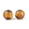 Handmade Gold Sand Lampwork Beads LAMP-N045-01A-08-1