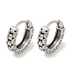 316 Surgical Stainless Steel Hoop Earrings for Women and Men EJEW-D096-15C-AS-1