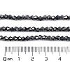 Transparent Electroplate Glass Beads Strands LS-EGLA-A039-T3mm-UA13-4