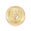 Religion Brass Beads KK-C170-29G-01-1